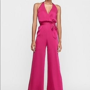 Express hot pink jumpsuit